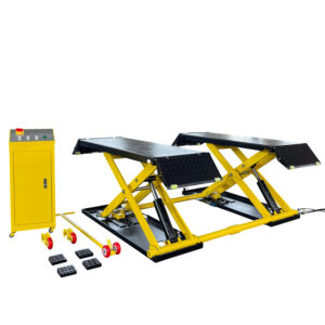 8,000 lbs Mid-Rise Scissor Lift – 110V