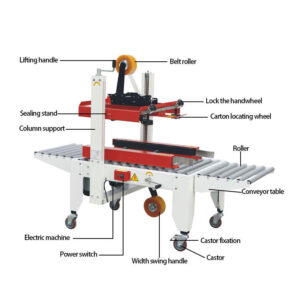 JL-FA500 Small Cardboard Box Folding and Gluing Machine