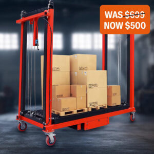 Folding Electric Lifting Scaffold – 6M, 500 kg Capacity