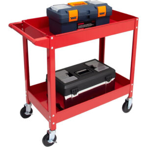 300 LBs Steel Utility Cart (Red)