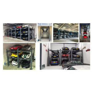 Customrized combine 4 Post Triple Parking for your garage