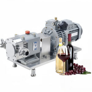 Rotary Lobe Gear Pump for Efficient Wine & Toothpaste Transfer
