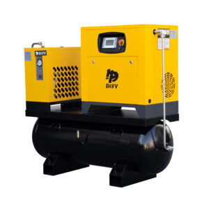 10HP VSD Screw Air Compressor with 80 Gallon Tank and Air Dryer 39CFM 115PSI