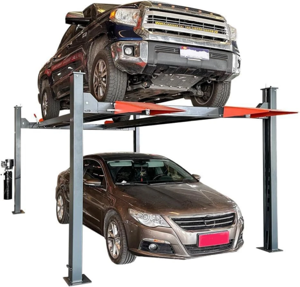 11000lb Heavy Duty Four Post Lift Car Lift Auto lift 4-Post Vehicle ...