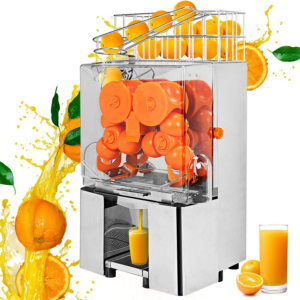 Commercial Automatic Orange Juicer 120W High Speed Citrus Squeezer