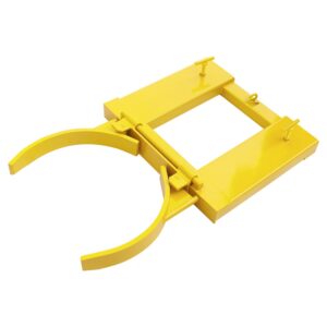 1500 lb Drum Grabber Single Fork Attachment for 55 Gallon Drums