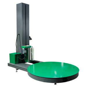 Automatic Pallet Wrapping Machine with Scale and Label Printer 4400 lbs Capacity