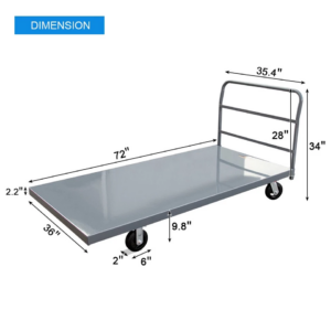 72 x 36 Platform Truck Dimensions and Layout