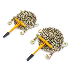 3/8 inch Ratchet Chain Binder 20 ft Heavy Duty Load Binder Kit