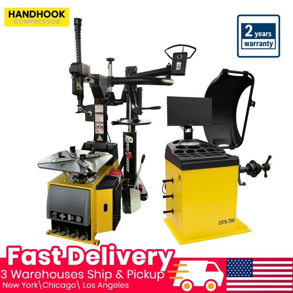 Tire Changer 885 and Wheel Balancer 790 Combo Machine 110V